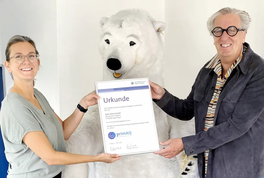 PrimaAQ Auszeichnung Kälte Eckert